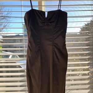 Chocolate Brown Cocktail Dress